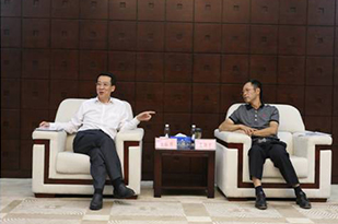 海淀区委常委、政法委书记王际祥调研龙8中国官网唯一入口党建工作